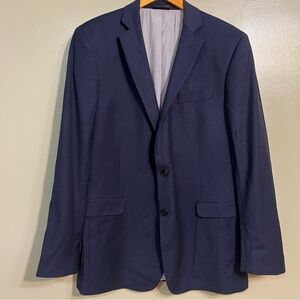 Brooks Brothers Wool Blend Navy Blue Explorer Regent Fit Sport Coat Blazer 42L